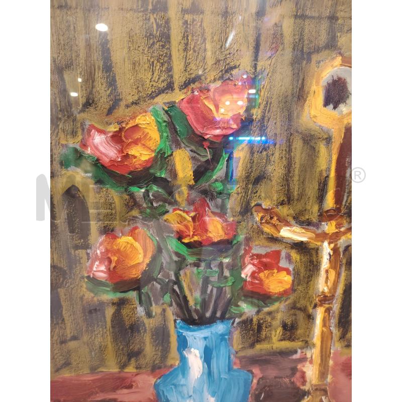 QUADRO A FIRMA CARNEVALI VASO C/CROC | Mercatino dell'Usato Roma eur 3