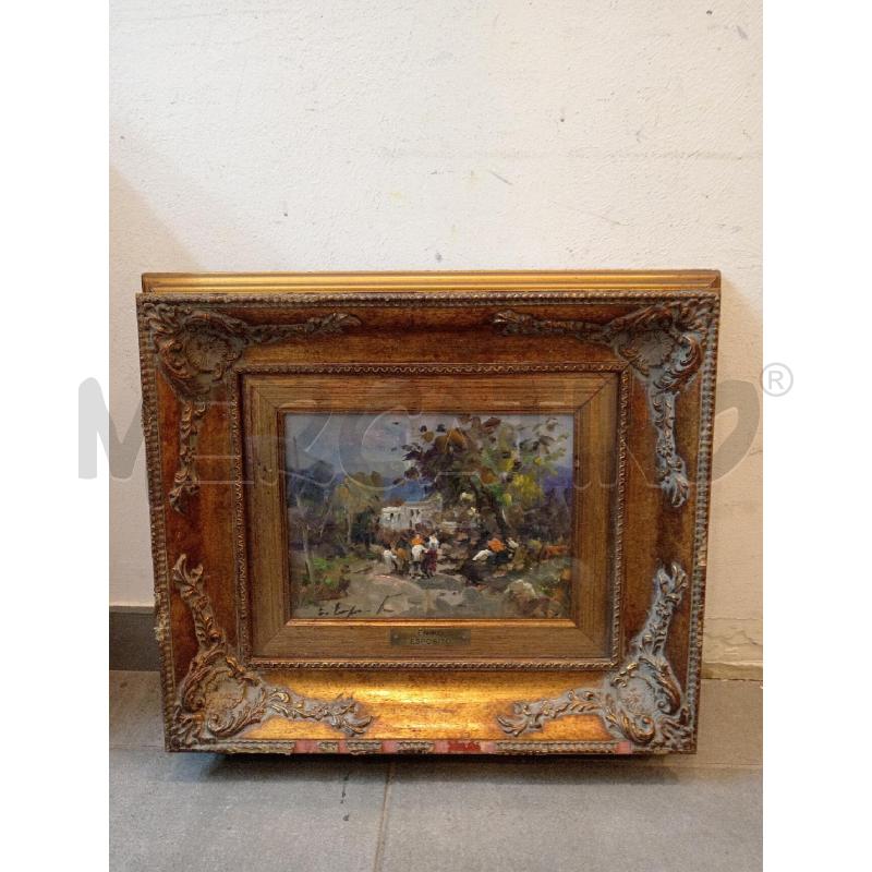 QUADRO A FIRMA ESPOSITO  | Mercatino dell'Usato Roma eur 1