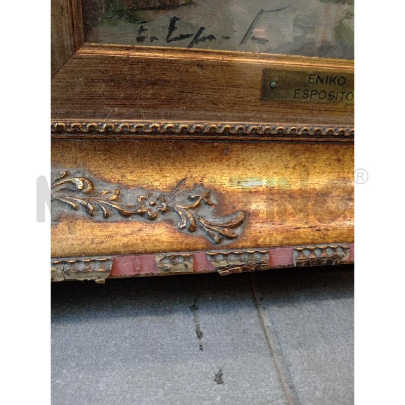 QUADRO A FIRMA ESPOSITO  | Mercatino dell'Usato Roma eur 3