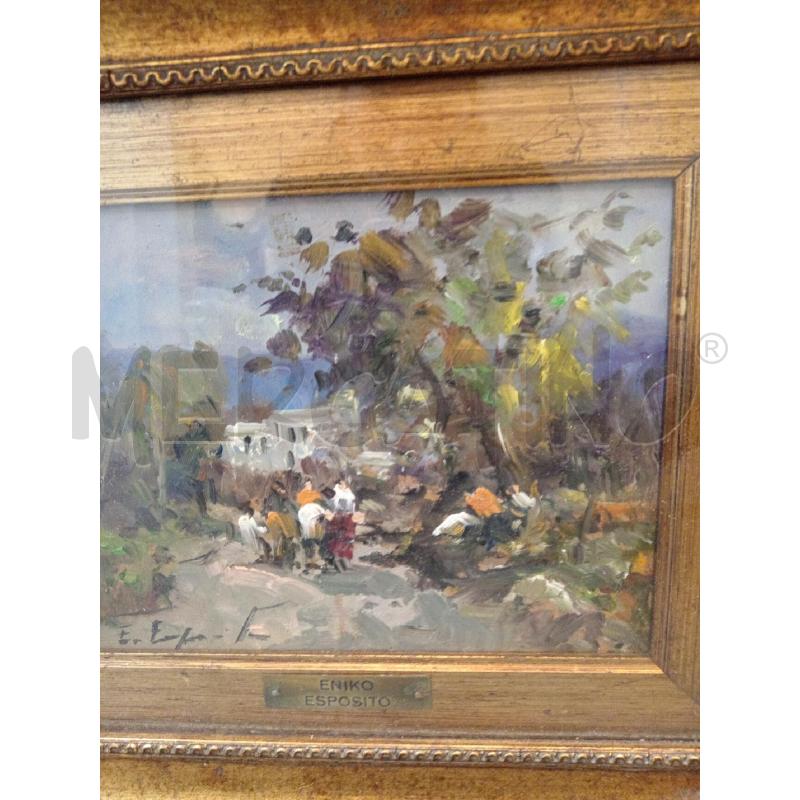 QUADRO A FIRMA ESPOSITO  | Mercatino dell'Usato Roma eur 4