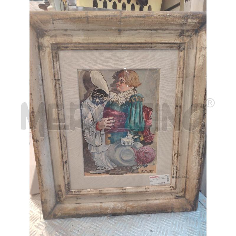 QUADRO A FIRMA FABBRETTO  | Mercatino dell'Usato Roma eur 1