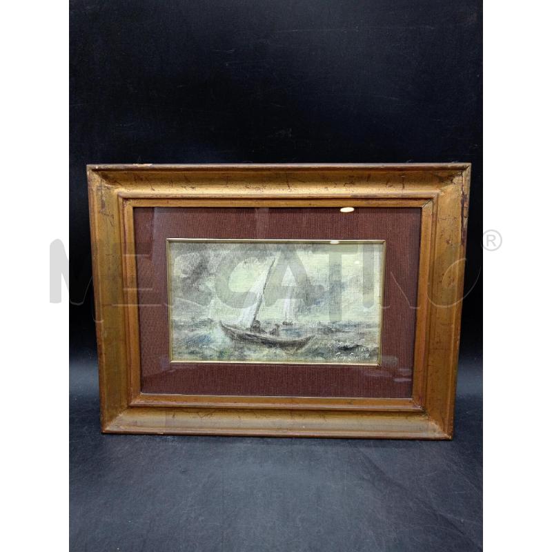 QUADRO A FIRMA GIANNOTTIBARCA | Mercatino dell'Usato Roma eur 1