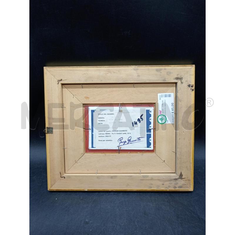 QUADRO A FIRMA GIANNOTTI | Mercatino dell'Usato Roma eur 3