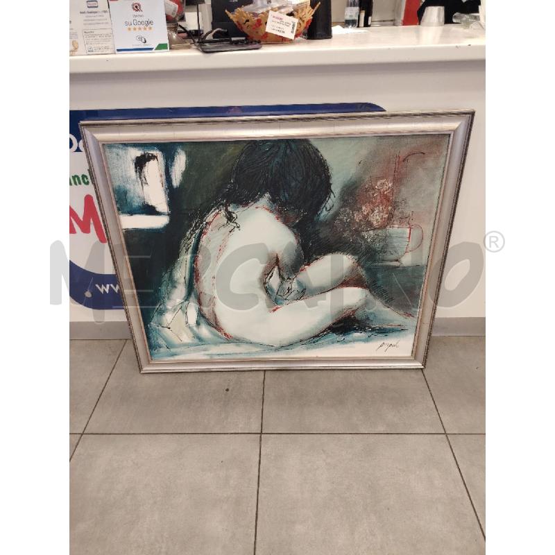 QUADRO A FIRMA PUOPOLO  | Mercatino dell'Usato Roma eur 1