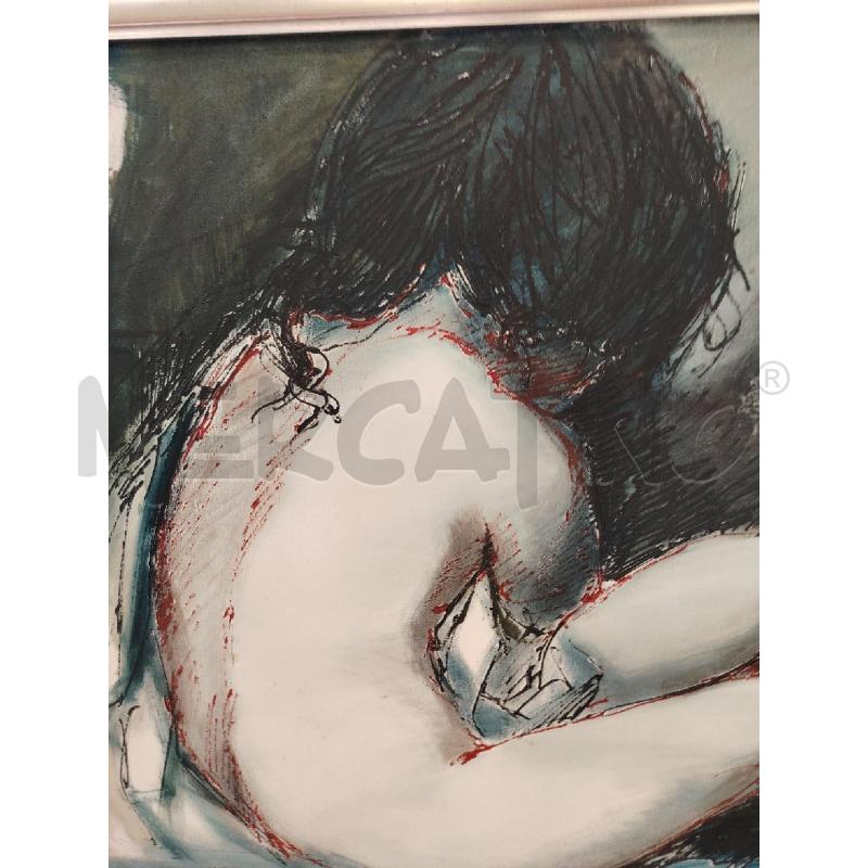 QUADRO A FIRMA PUOPOLO  | Mercatino dell'Usato Roma eur 2