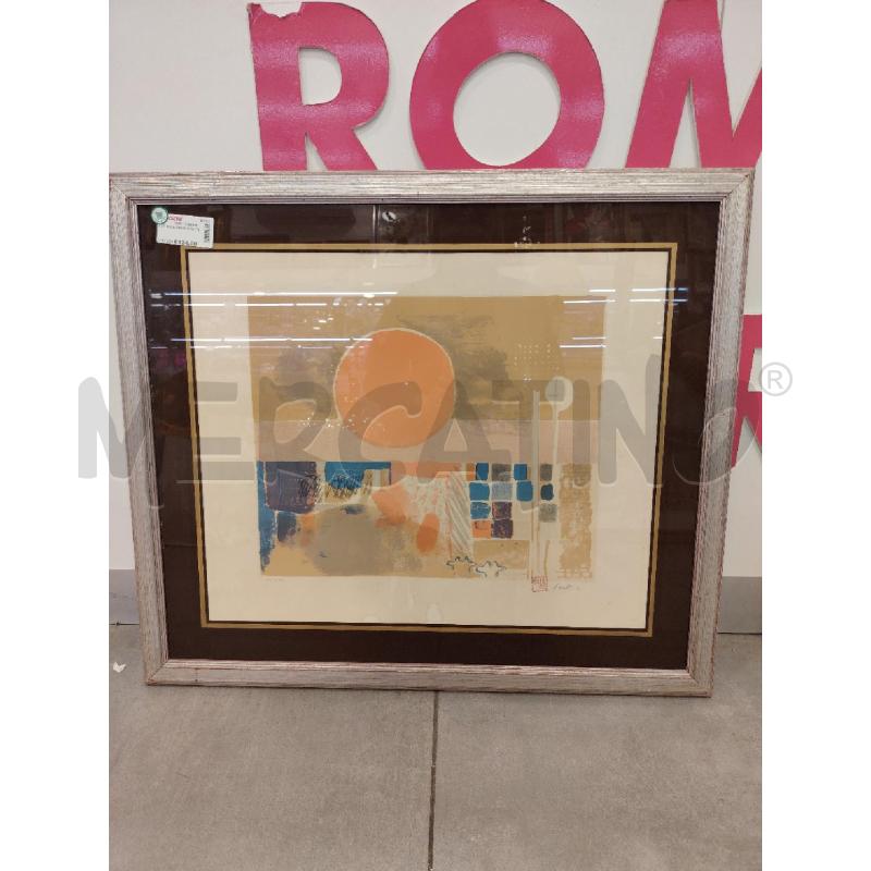 QUADRO A FIRMA SAETTI  | Mercatino dell'Usato Roma eur 1