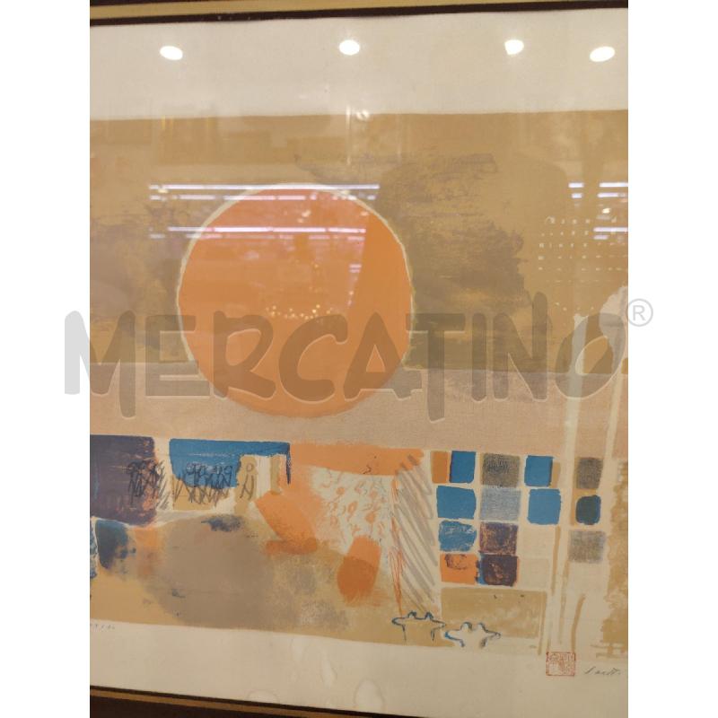 QUADRO A FIRMA SAETTI  | Mercatino dell'Usato Roma eur 4