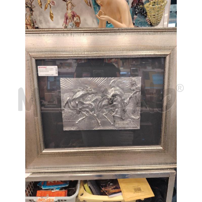 QUADRO A FIRMA SASSU CAVALLI FUSION  | Mercatino dell'Usato Roma eur 1
