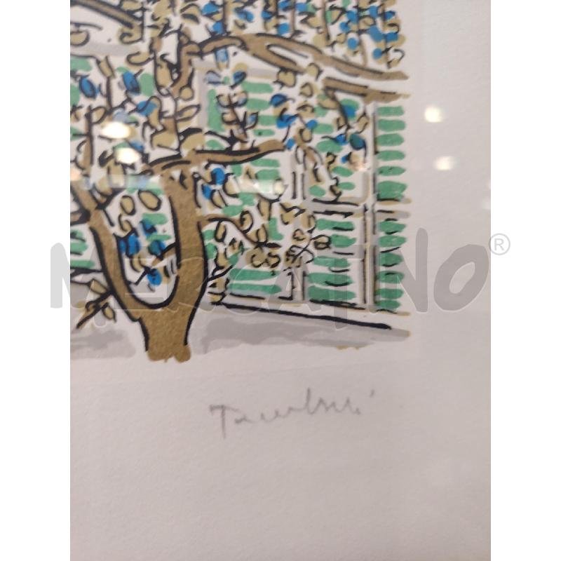 QUADRO A FIRMA TAMBURI  CASA  | Mercatino dell'Usato Roma eur 3