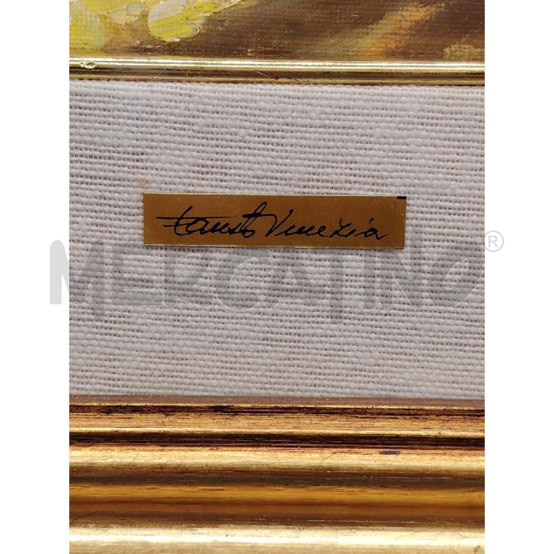 QUADRO A FIRMA VENEZIA  BOSCHI D'AUTUNNO | Mercatino dell'Usato Roma eur 3