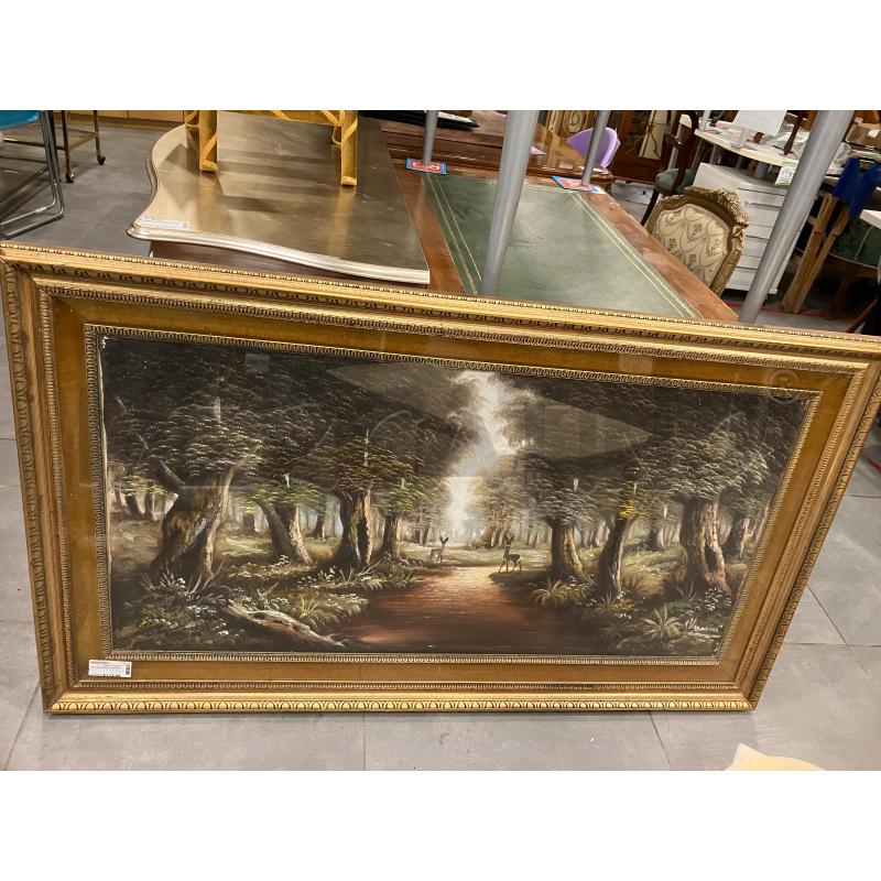 QUADRO BOSCO ANIMALI | Mercatino dell'Usato Roma eur 1