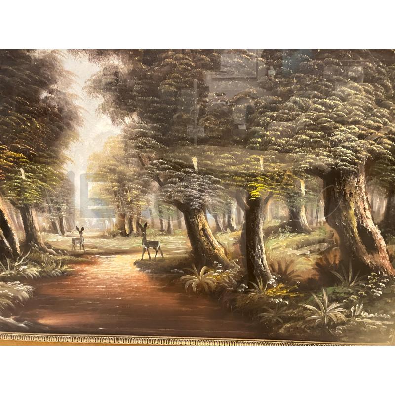 QUADRO BOSCO ANIMALI | Mercatino dell'Usato Roma eur 3
