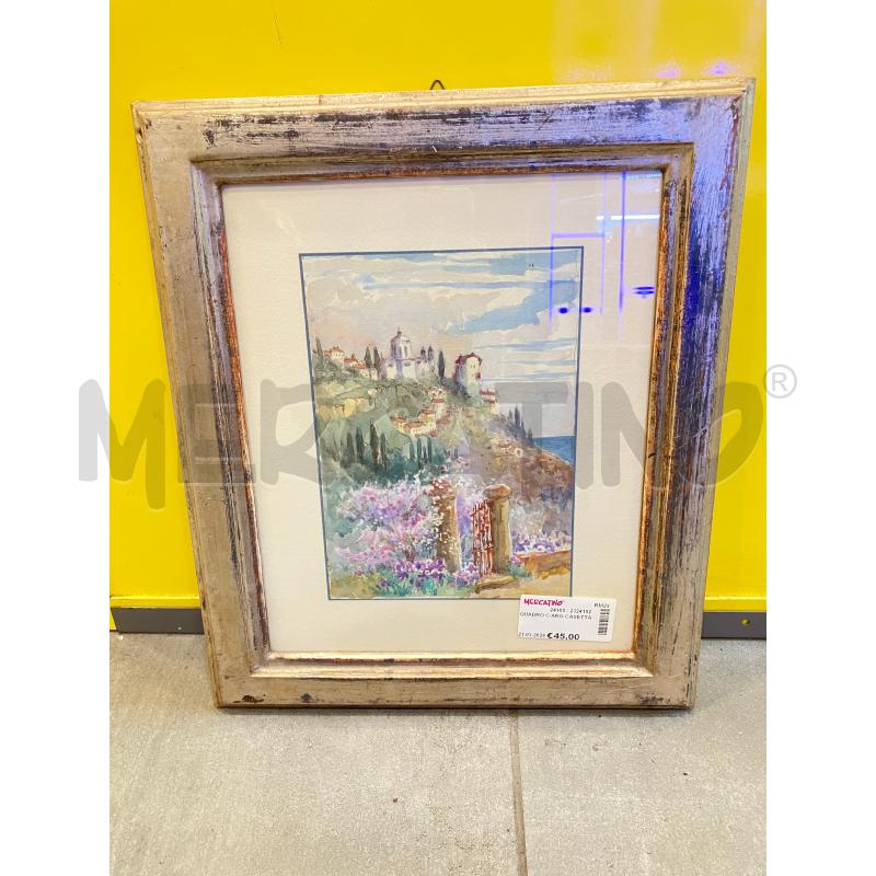 QUADRO C/ARG CASETTA  | Mercatino dell'Usato Roma eur 1