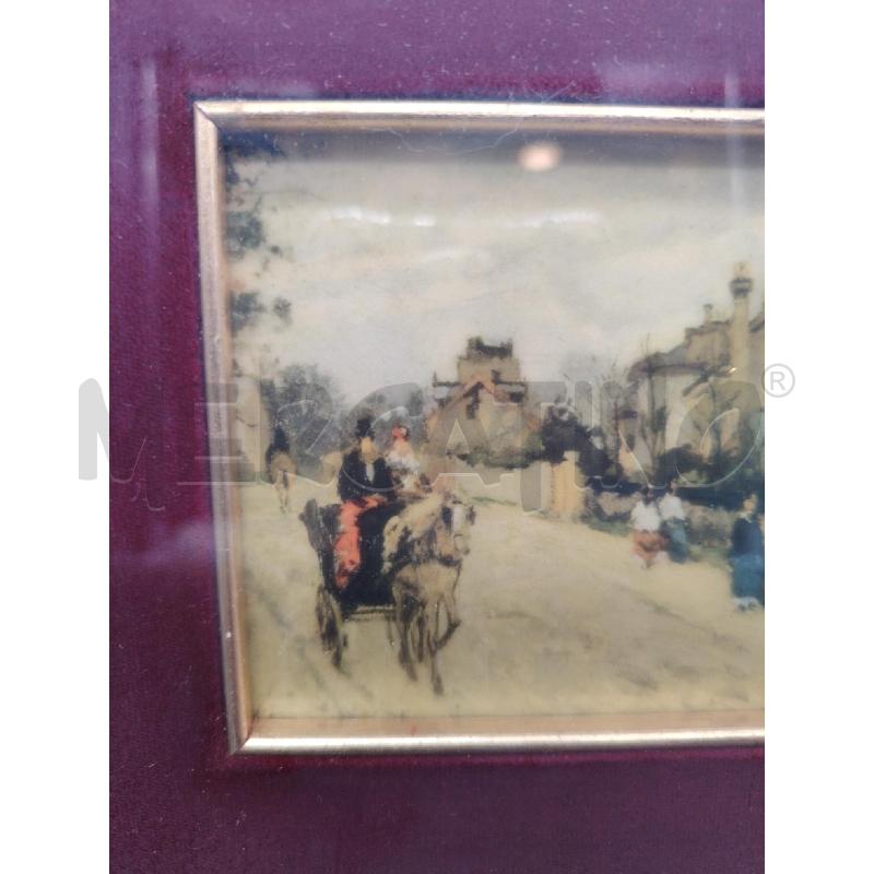 QUADRO C/DOR CARRETTO | Mercatino dell'Usato Roma eur 2