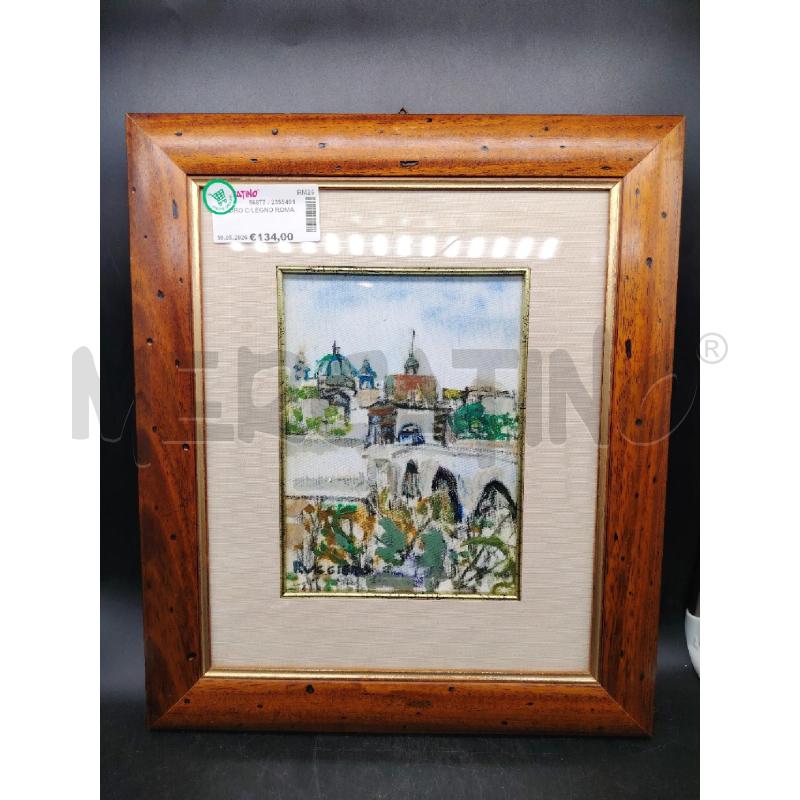 QUADRO C/LEGNO ROMA  | Mercatino dell'Usato Roma eur 1