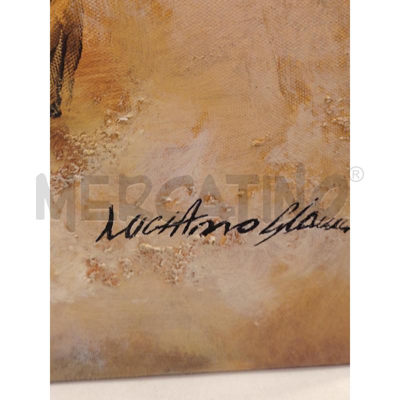 QUADRO CAVALLI SPATOLATI | Mercatino dell'Usato Roma eur 2