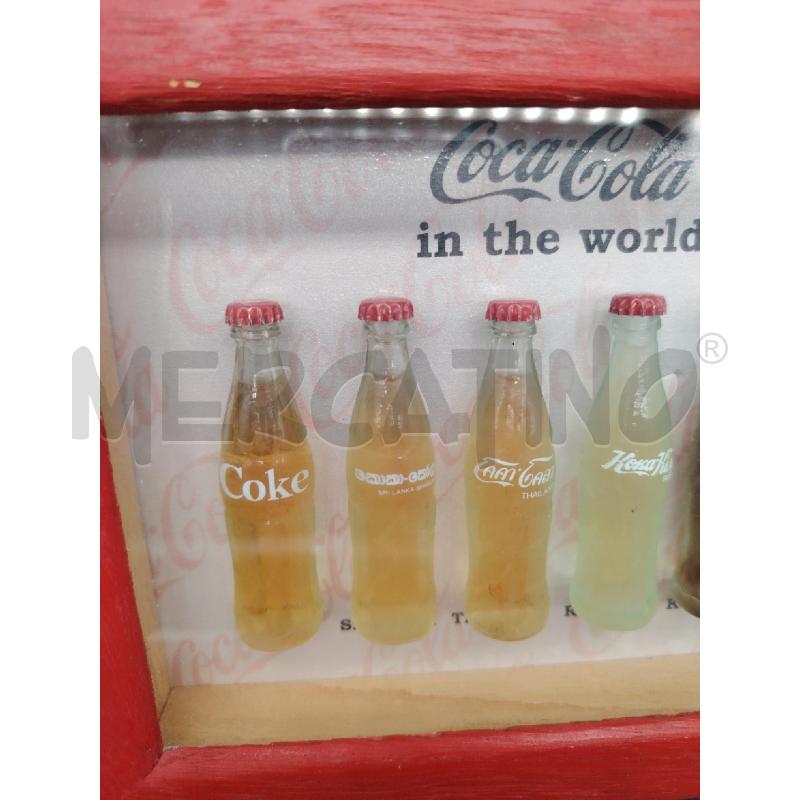 QUADRO COCA COLA VINTAGE COCA COLA IN THE WORLD | Mercatino dell'Usato Roma eur 3