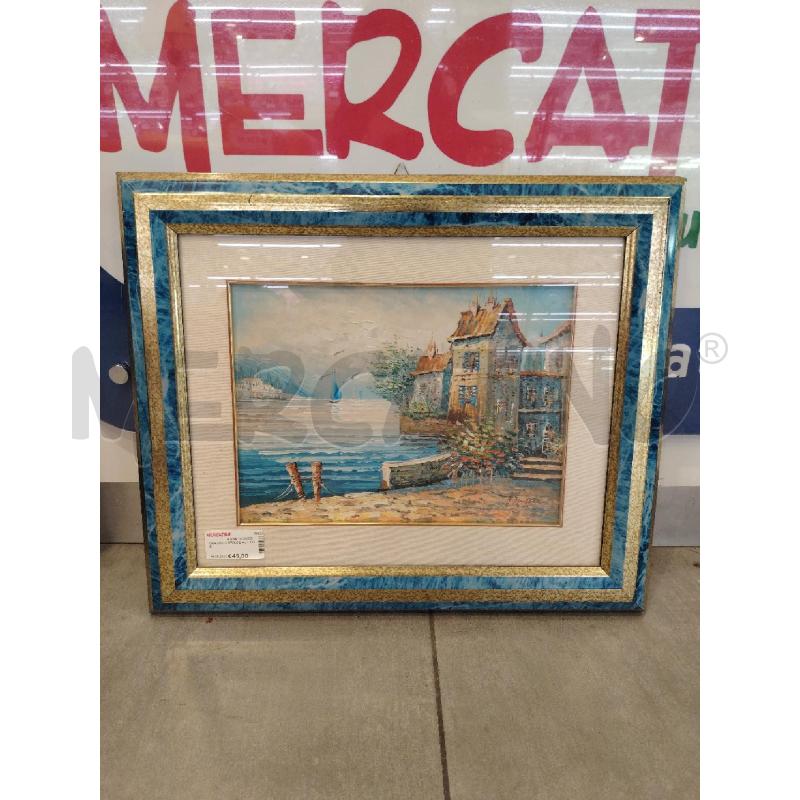 QUADRO CORNICE AZZ DOR  | Mercatino dell'Usato Roma eur 1