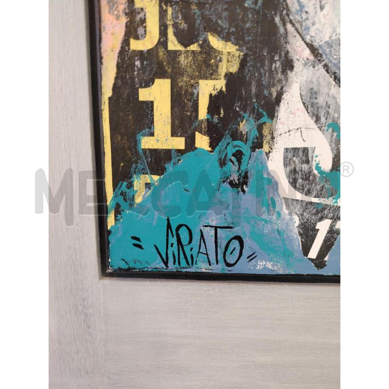 QUADRO DIP JIM MORRISON  | Mercatino dell'Usato Roma eur 2