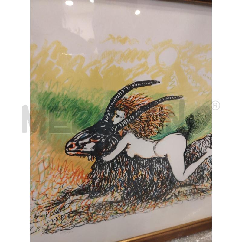 QUADRO GUTTUSO CAPRICORNO | Mercatino dell'Usato Roma eur 3