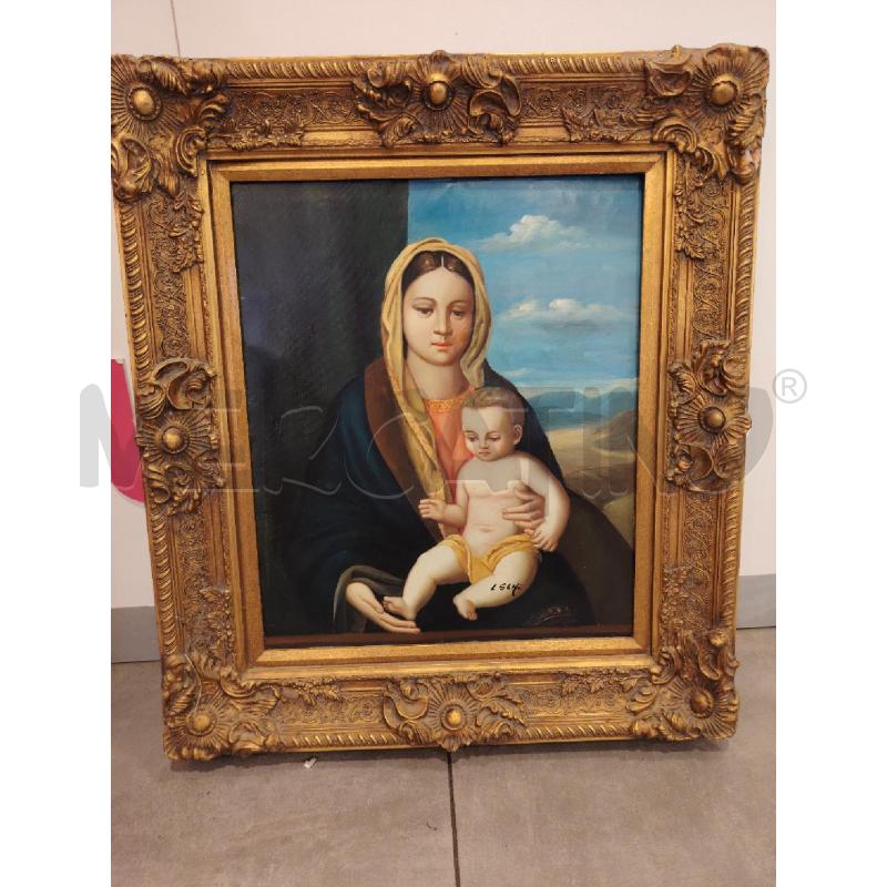 QUADRO IMMAGINE SACRA CO/DPR  | Mercatino dell'Usato Roma eur 1