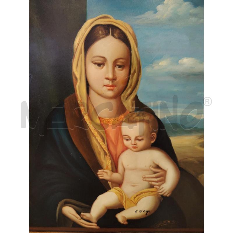 QUADRO IMMAGINE SACRA CO/DPR  | Mercatino dell'Usato Roma eur 2