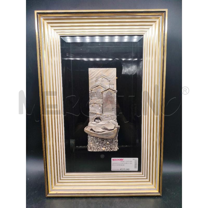QUADRO LAM RILIEVO BARCA OTTAVIANI | Mercatino dell'Usato Roma eur 1