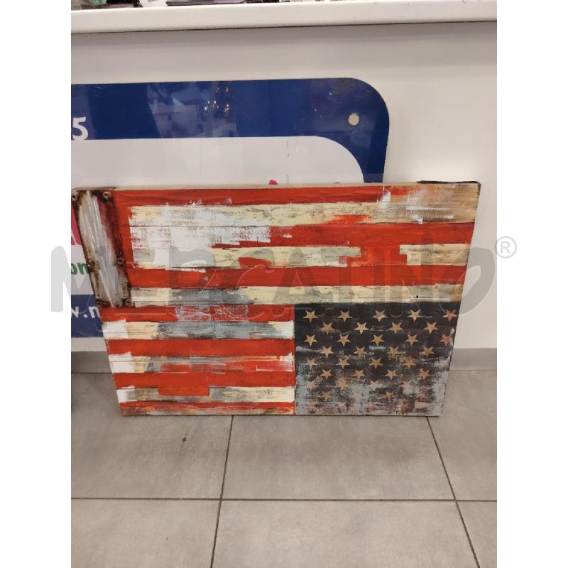 QUADRO LEGNO AMERICA  | Mercatino dell'Usato Roma eur 1