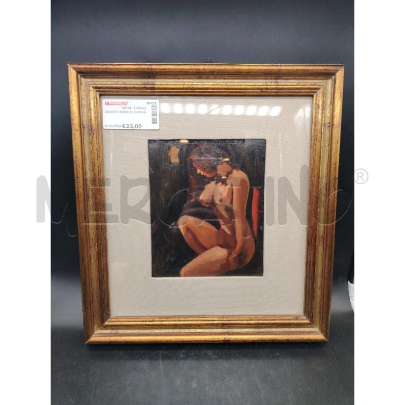 QUADRO NUDO DI DONNA  | Mercatino dell'Usato Roma eur 1