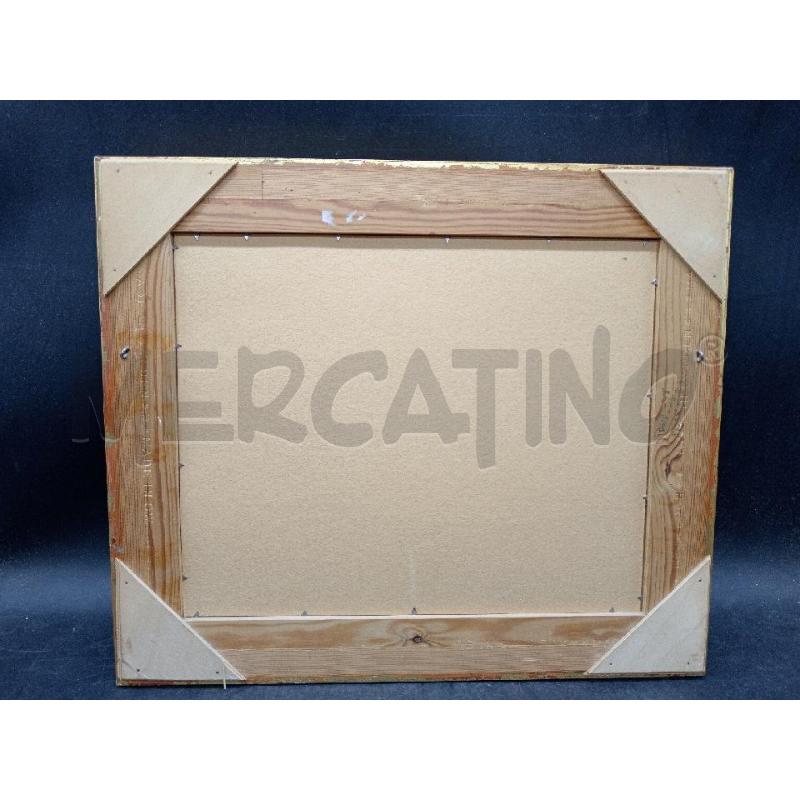 QUADRO OLIO SU RAME SIGNORE CON FANCIULLO | Mercatino dell'Usato Roma eur 3