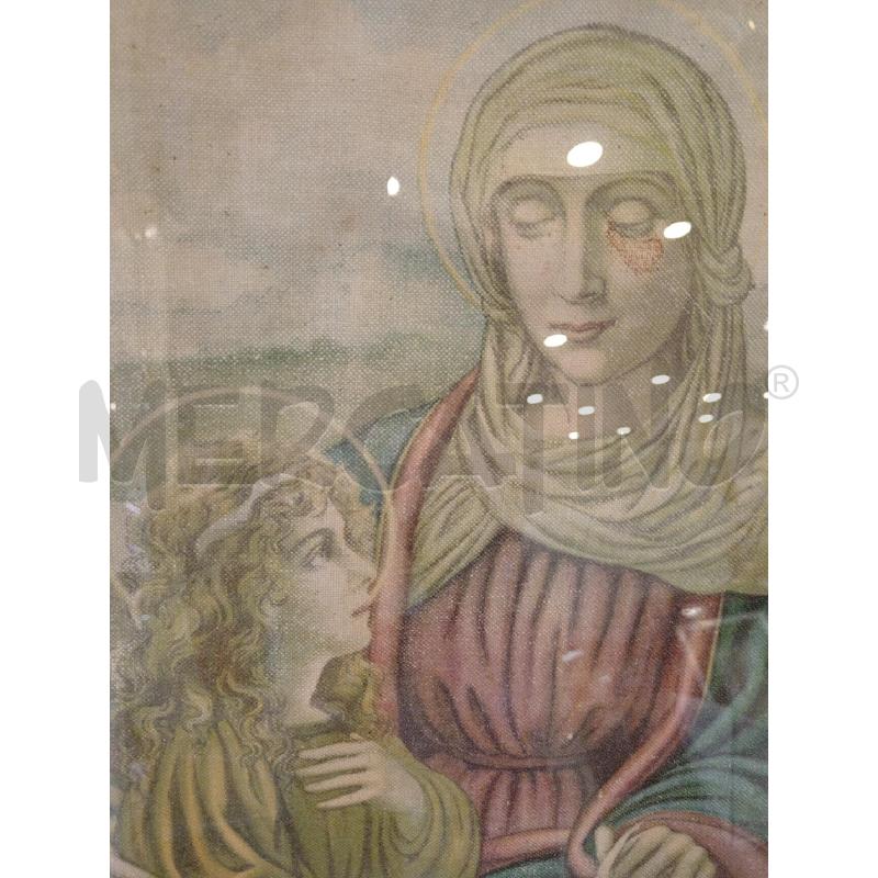 QUADRO OVALE C/VECCHIA S.ANNA C/VERGINE MARIA  | Mercatino dell'Usato Roma eur 2