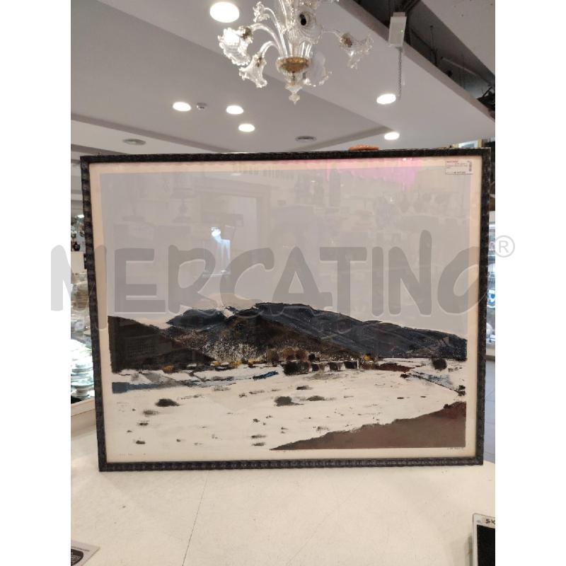 QUADRO PAESAGGIO INNEVATO | Mercatino dell'Usato Roma eur 1