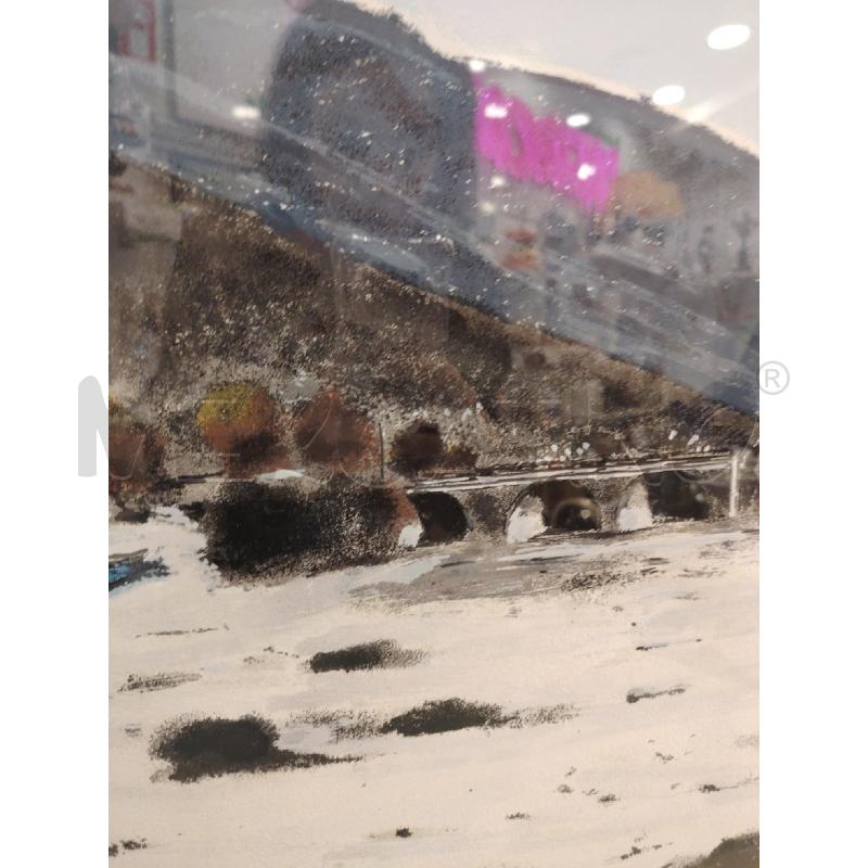 QUADRO PAESAGGIO INNEVATO | Mercatino dell'Usato Roma eur 4