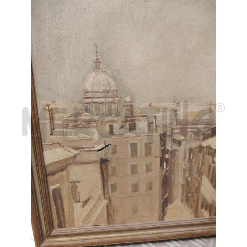 QUADRO PAESAGGIO URBANO | Mercatino dell'Usato Roma eur 3