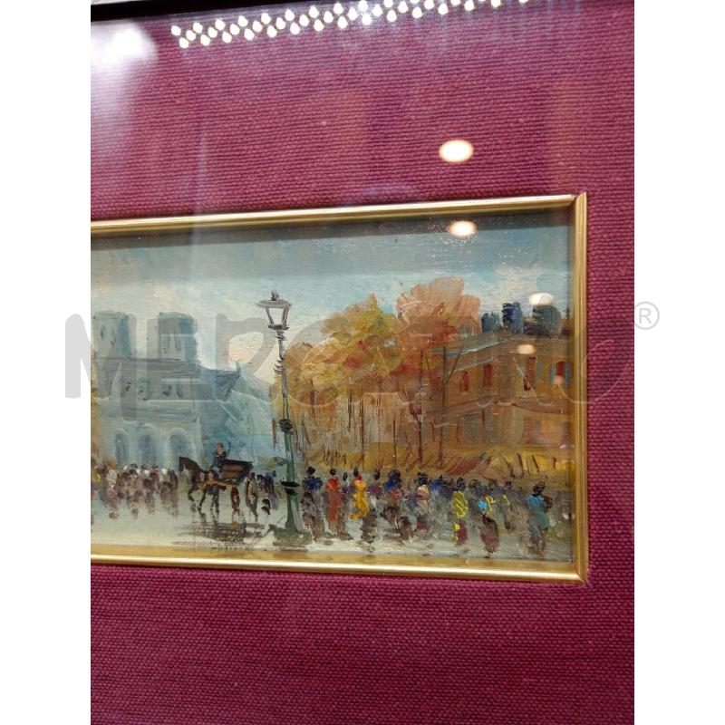 QUADRO PITTURA PIAZZA FRANCESE | Mercatino dell'Usato Roma eur 3