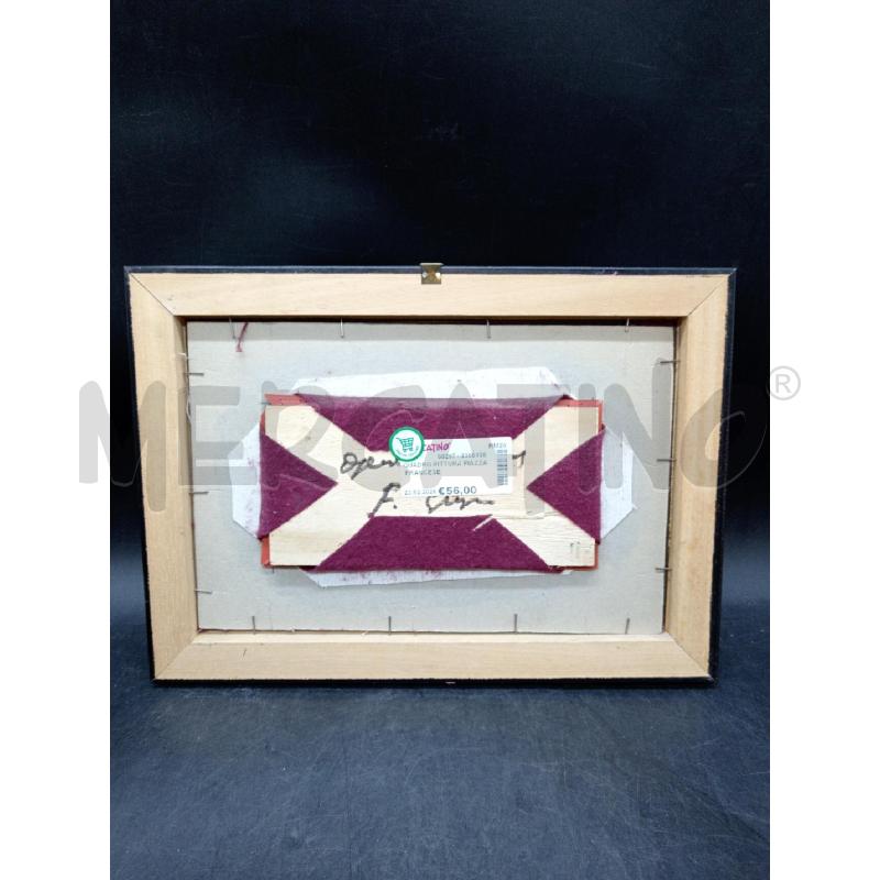QUADRO PITTURA PIAZZA FRANCESE | Mercatino dell'Usato Roma eur 4