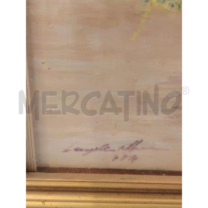 QUADRO PULCINELLA TERRAZZA SUL MARTE | Mercatino dell'Usato Roma eur 1