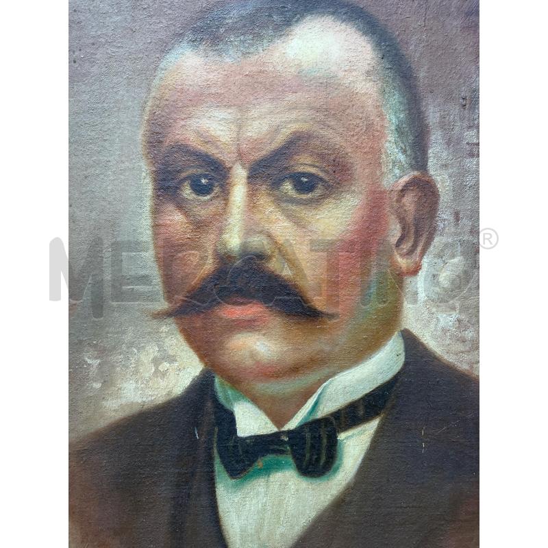QUADRO RITRATTO SIGNORE COR DOR  | Mercatino dell'Usato Roma eur 2