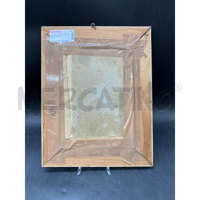 QUADRO RITRATTO SIGNORE COR DOR  | Mercatino dell'Usato Roma eur 3