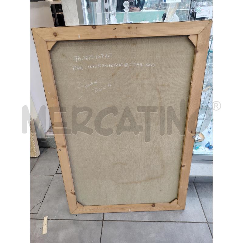 QUADRO SORA LELLA A FIRMA PEPSIPOP ART  | Mercatino dell'Usato Roma eur 3