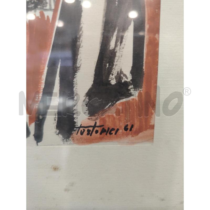 QUADRO TETTI ACQUERELLO | Mercatino dell'Usato Roma eur 2