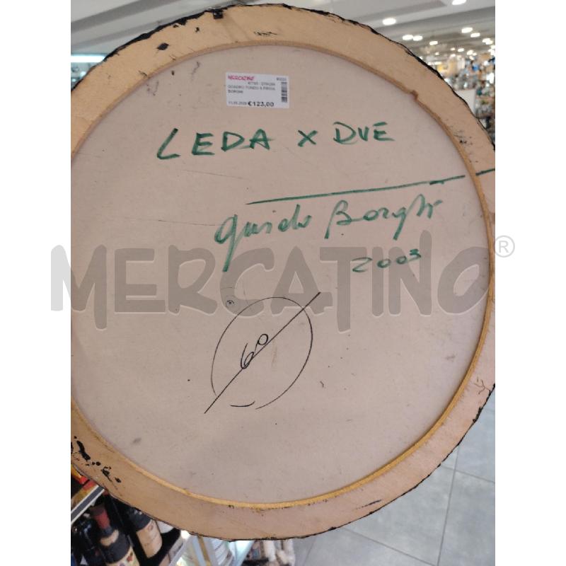 QUADRO TONDO A FIRMA BORGHI | Mercatino dell'Usato Roma eur 3