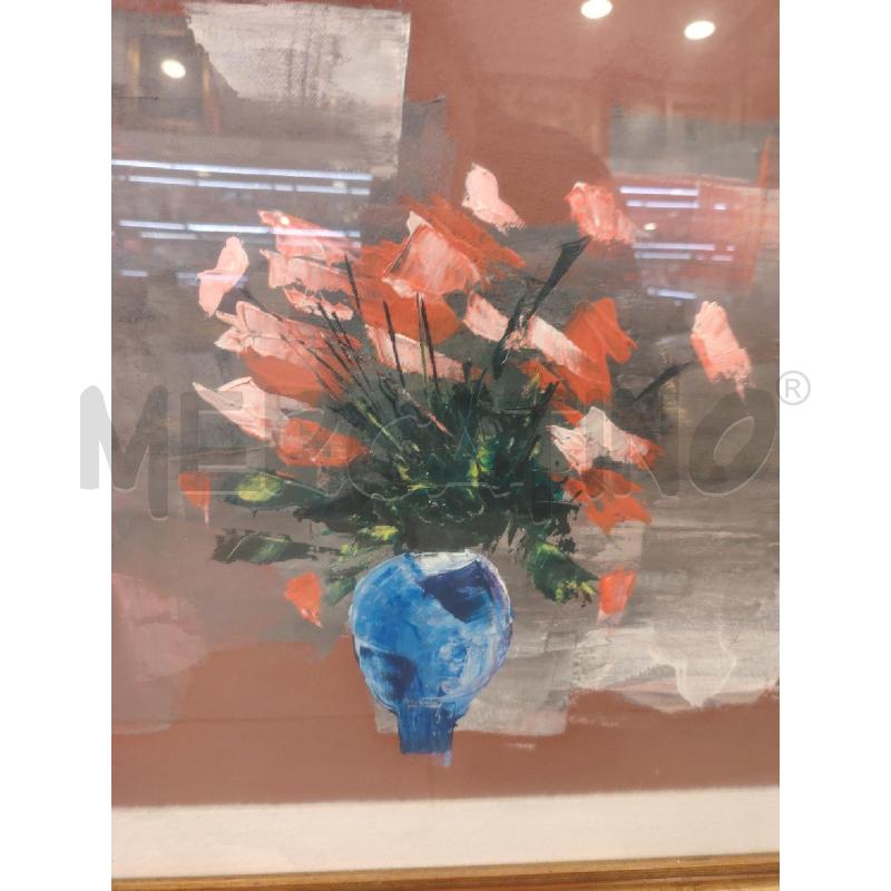QUADRO VASO FIORI | Mercatino dell'Usato Roma eur 2
