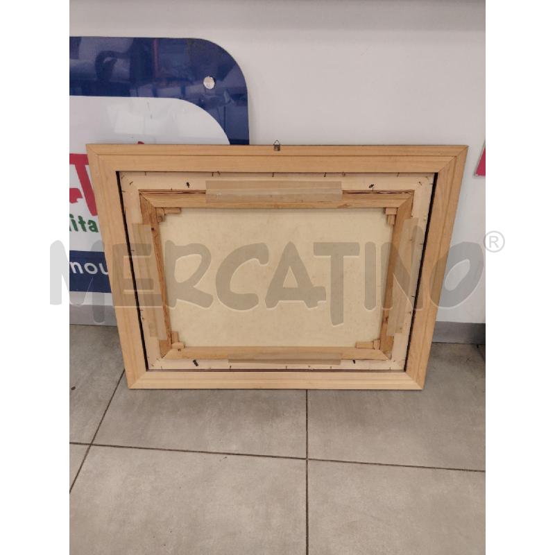 QUADRO VASO FIORI A FIRMA CICALA  | Mercatino dell'Usato Roma eur 4