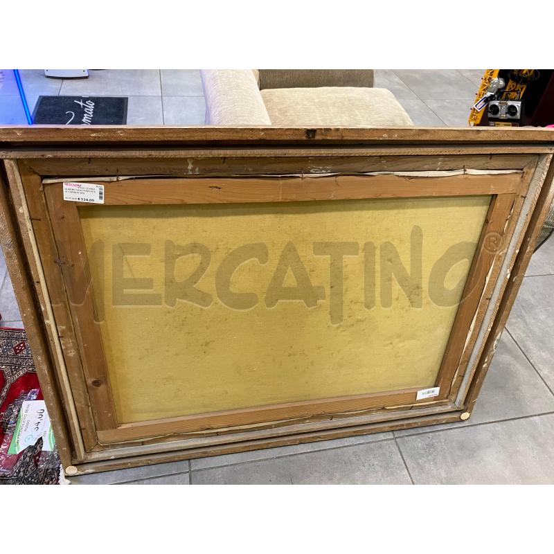 QUADRO VASO FIORI ROSSI CORNICE VEN | Mercatino dell'Usato Roma eur 5