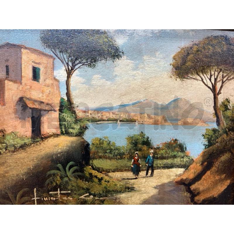 QUADRO VISTA NAPOLI  | Mercatino dell'Usato Roma eur 2