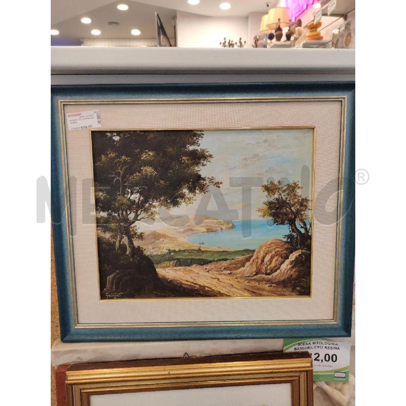 QUADRO VISTA SPIAGGIA SARDA  | Mercatino dell'Usato Roma eur 1