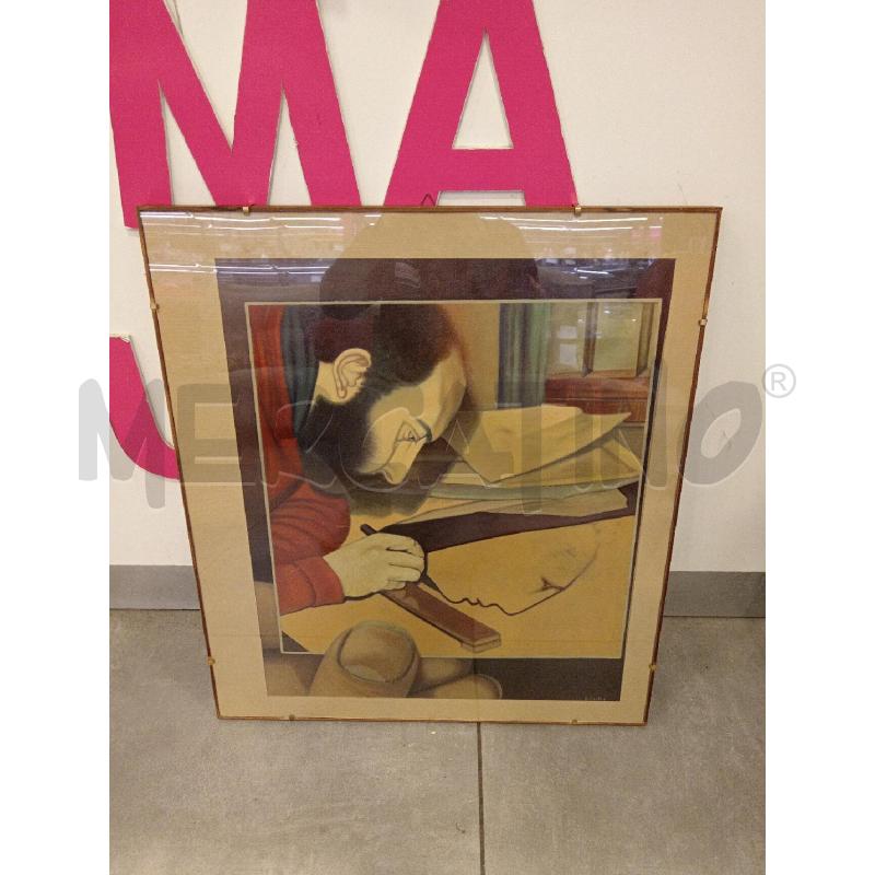 QUADRO VOLTI A FIRMA RIGHI | Mercatino dell'Usato Roma eur 1