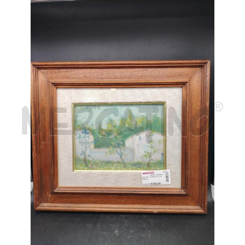 QUADRO  A FIRMA C. ESPOSITO | Mercatino dell'Usato Roma eur 1