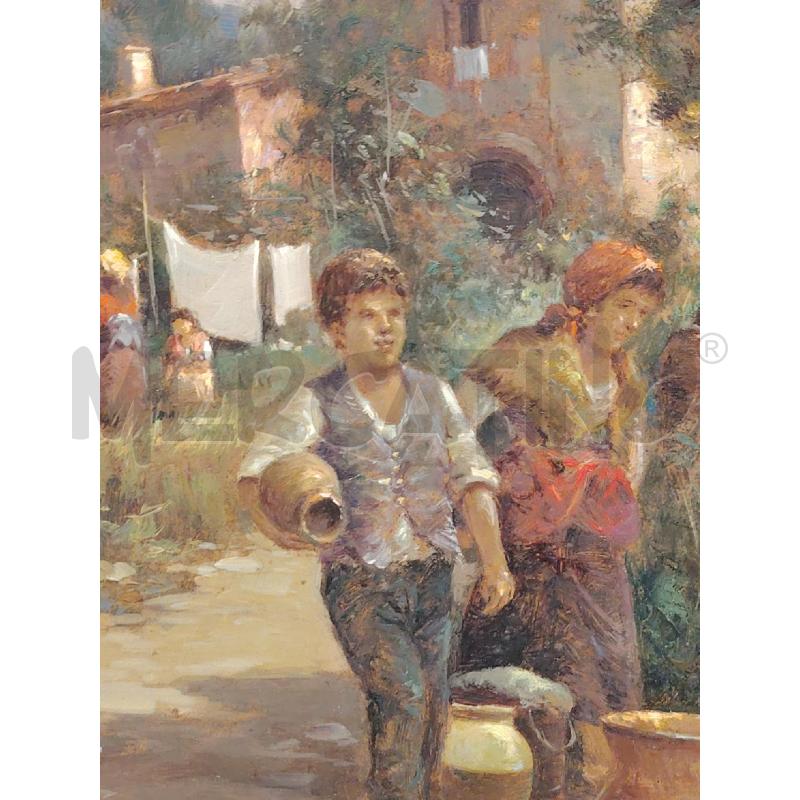 QUADRO IN CAMPAGNA A FIRMA G. BELLUSCI | Mercatino dell'Usato Roma eur 3
